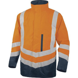 Fényvisszaverő kabát OPTIMUM2 narancssárga XL